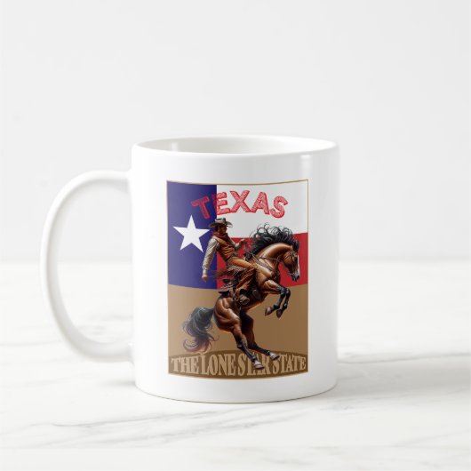 Texas The Lone Star State Koffiemok (Links)