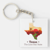 Texas The Lone Star State Sleutelhanger (voorkant)