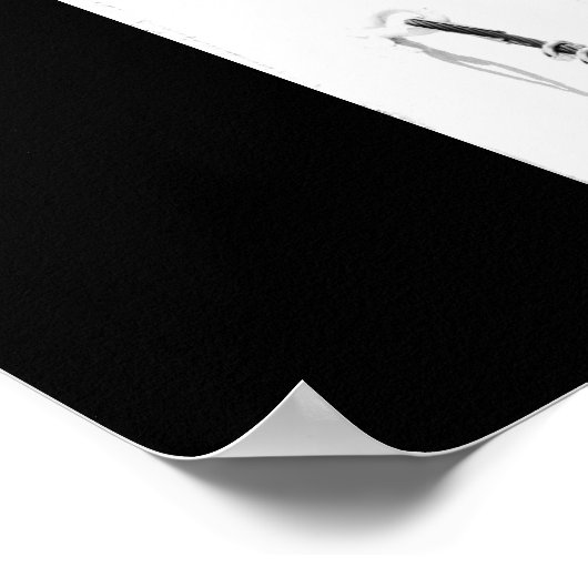 Texas Theater Sign - Poster (Hoek)