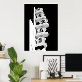 Texas Theater Sign - Poster (Thuiskantoor)