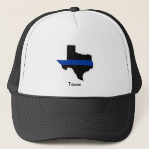 Texas Thin Blue Line Trucker Hat Trucker Pet