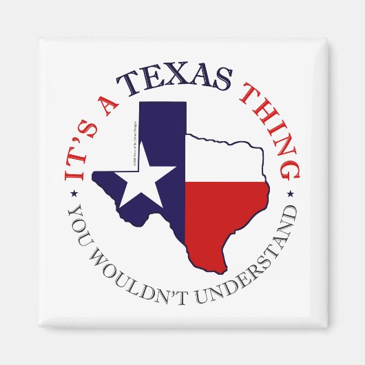 Texas Thing Magneet (Voorkant)