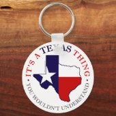 Texas Thing Sleutelhanger (Voorkant)