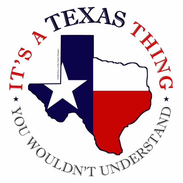 Texas Thing Staand Fotobeeldje (Voorkant)