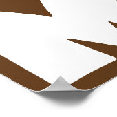 Texas Thuis Hart Staat Poster Bord (Hoek)