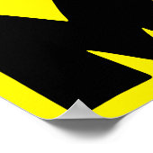 Texas Thuis Hart Staat Poster Bord (Hoek)