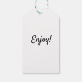 Texas Thuis Is Waar Het Hart Is Cadeaulabel (Achterkant)