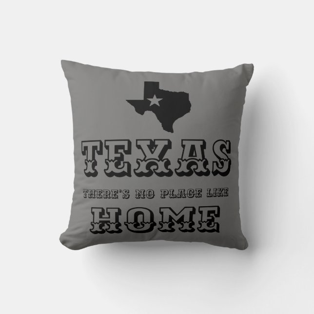 Texas Thuis  Kussen (Voorkant)