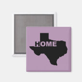 Texas Thuis Weg Van Huis Koelkastmagneten Magneet (Voorkant / Achterkant)