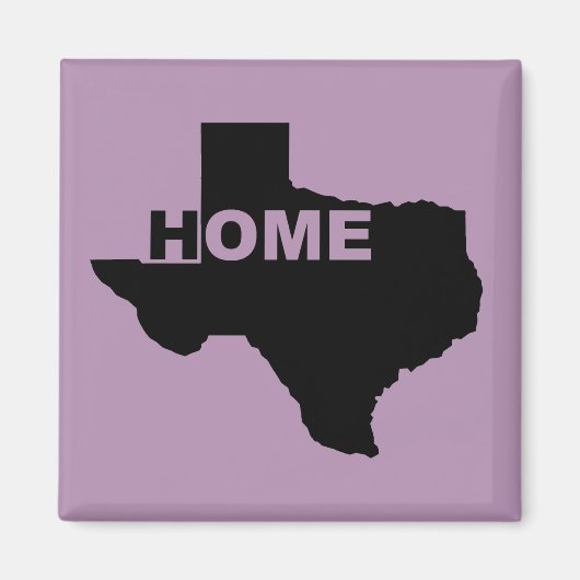 Texas Thuis Weg Van Huis Koelkastmagneten Magneet (Voorkant)