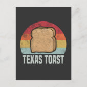 Texas toast Retro jaren 1970 Briefkaart (Voorkant)