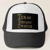 TEXAS TORNADO TWISTER TRUCKER PET (Voorkant)