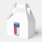 Texas Total Eclipse Favor Box Bedankdoosjes (Voorkant Zijde)