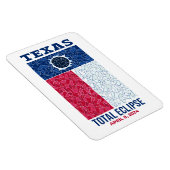 Texas Total Eclipse Flexibele fotomagneet Magneet (Rechterzijde)