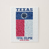 Texas Total Eclipse Puzzel Legpuzzel (Verticaal)