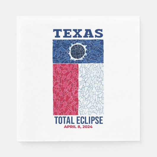 Texas Total Eclipse servetten (Voorkant)