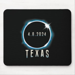 Texas Total Solar Eclipse 2024 Blauw April 8 Manne Muismat
