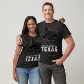 Texas Total Solar Eclipse 2024 pad van totaliteit T-shirt (Unisex)