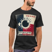 Texas Totale zonsverduistering 2024 T-shirt (Voorkant)