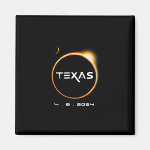 Texas Totality 4.08.2024 Totale Zonsverduistering  Magneet