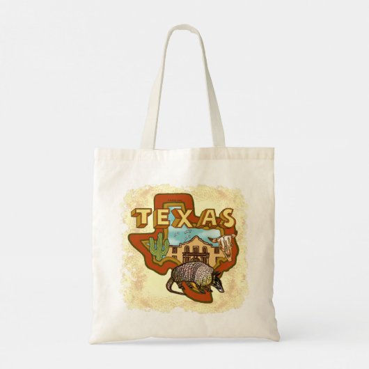 Texas tote tas (Achterkant)
