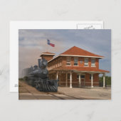 TEXAS - Train Station San Angelo Briefkaart (Voorkant / Achterkant)