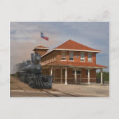 TEXAS - Train Station San Angelo Briefkaart (Voorkant)