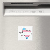 Texas Trangender Pride Magnet (Insitu (Vaatwasser))