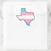 Texas Transgender Pride Sticker (Tas)