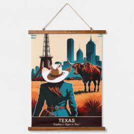 Texas Travel: alles is groter in Texas Hangend Wandkleed