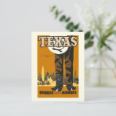 Texas Travel  Briefkaart (Staand voorkant)