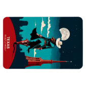 Texas Travel: de geest van avontuur flexibel Magneet (Horizontaal)