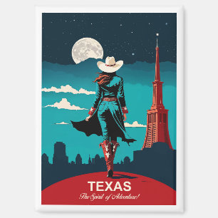 Texas Travel: de geest van avontuur Magneet