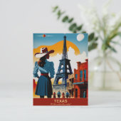 Texas Travel: Het is als een heel ander land Briefkaart (Staand voorkant)