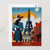 Texas Travel: Het is als een heel ander land Briefkaart (Voorkant / Achterkant)