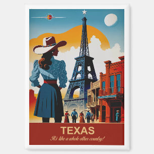 Texas Travel: Het is als een heel ander land Magneet