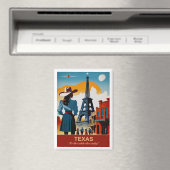 Texas Travel: Het is als een heel ander land Magneet (Insitu (Vaatwasser))