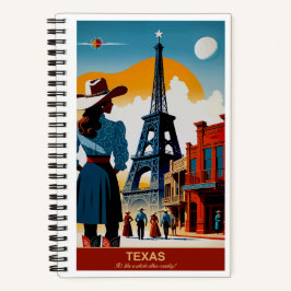 Texas Travel: Het is als een heel ander land Notitieboek