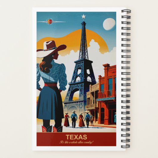 Texas Travel: Het is als een heel ander land Planner (Achterkant)