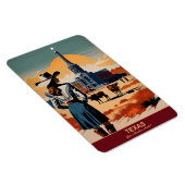 Texas Travel: uw avontuur wacht op flexibiliteit Magneet (Rechterzijde)