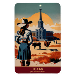Texas Travel: uw avontuur wacht op flexibiliteit Magneet