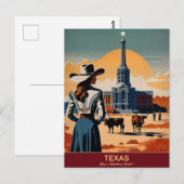 Texas Travel: uw avontuur wacht op u Briefkaart (Voorkant / Achterkant)