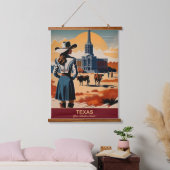 Texas Travel: uw avontuur wacht op u Hangend Wandkleed (Slaapkamer)