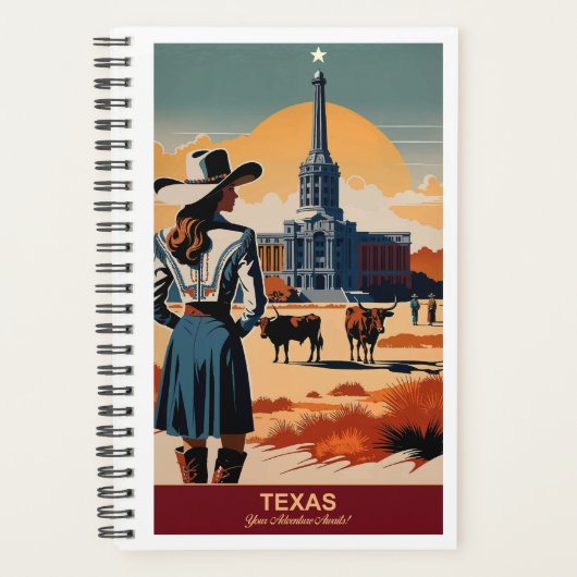 Texas Travel: uw avontuur wacht op u Planner (Voorkant)