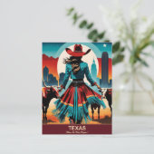Texas Travel: Waar het Westen begint Briefkaart (Staand voorkant)