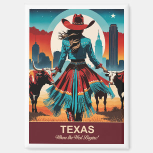 Texas Travel: Waar het Westen begint Magneet