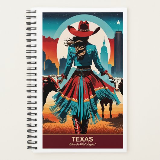 Texas Travel: Waar het Westen begint Planner (Voorkant)