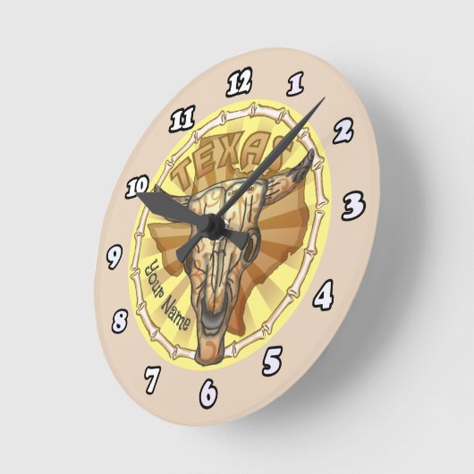 Texas Tribal Koe Ronde Klok (Hoek)