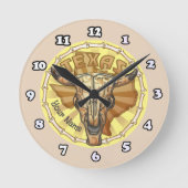 Texas Tribal Koe Ronde Klok (Voorkant)