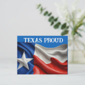 TEXAS TROTS BRIEFKAART (Staand voorkant)